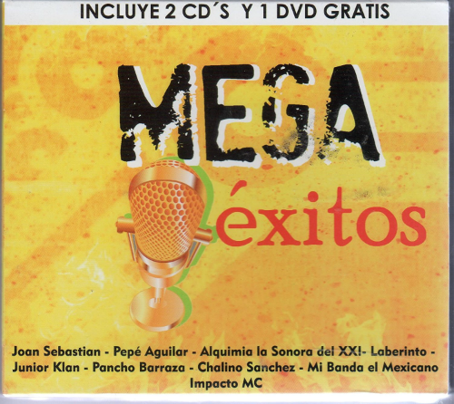 Mega Exitos (2CDs+DVD, Varios Artistas) 3MCD-4647
