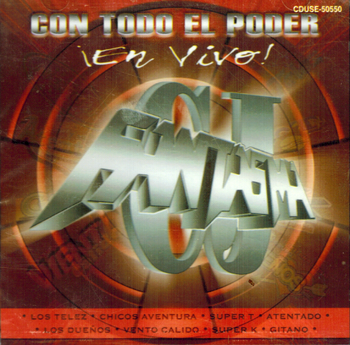 Sonido Fantasma (CD Con Todo el Poder en Vivo) Cduse-50550