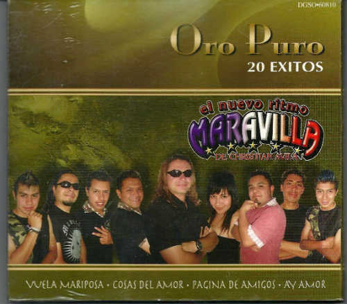 Maravilla, El Nuevo Ritmo de Christian Avila (CD Oro Puro, 20 Exitos) Dgso-60810