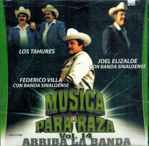Musica Pa'La Raza Vol. 14 (CD Arriba La Banda, Varios Artistas) Smk-87688 n/az