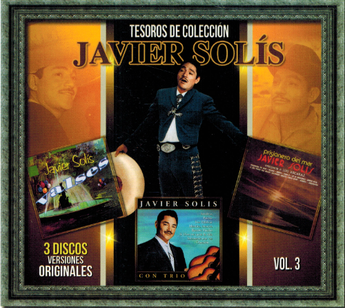 Javier Solis (3CDs Versiones Originales Volumen 3) 190758336428