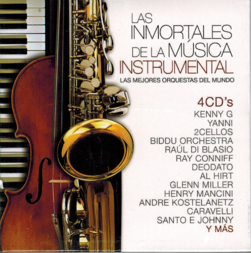 Inmortales de la Musica Instrumental (Las Mejores Orquestas del Mundo 4CDs) 219325