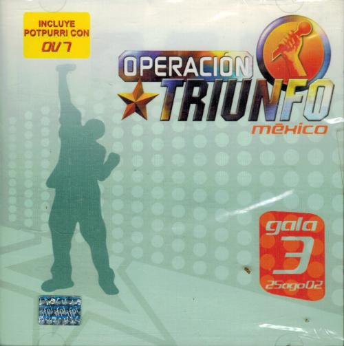Operacion Triunfo Mexico Gala 3 (CD Varios Artistas) 743219586629