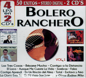 Bolero Ranchero (4LPS En 2CD's, 50 Exitos Vol. 1) Cro2c-41166