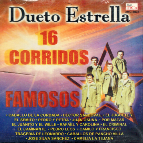Estrella (CD 16 Corridos Famosos) Dmc-5037