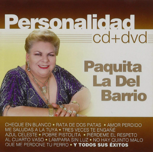 Paquita la del Barrio (Personalidad, CD+DVD) 888750447920