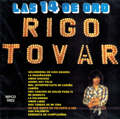 Rigo Tovar (CD 14 De Oro De Rigo) Mpcd-5023 n/az