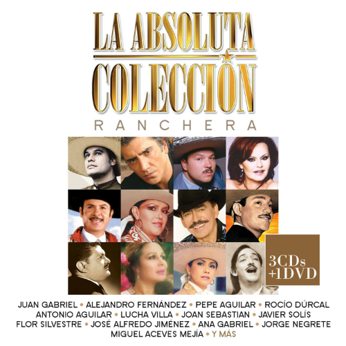 Abosluta Coleccion Ranchera (3CDs+DVD, Varios Artistas) 888750120526