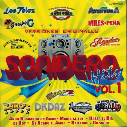 Sonidero Hits Vol#1 (CD Varios Grupos) Cdtr-4029