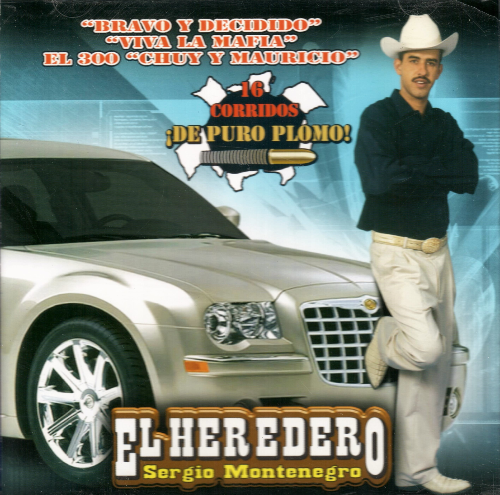 Heredero, Sergio Montenegro (CD 16 Corridos de Puro Plomo) 085788802121