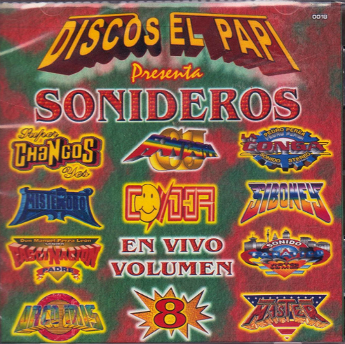 Sonideros En Vivo Vol. 8 (CD Varios Grupos) Papi-0018