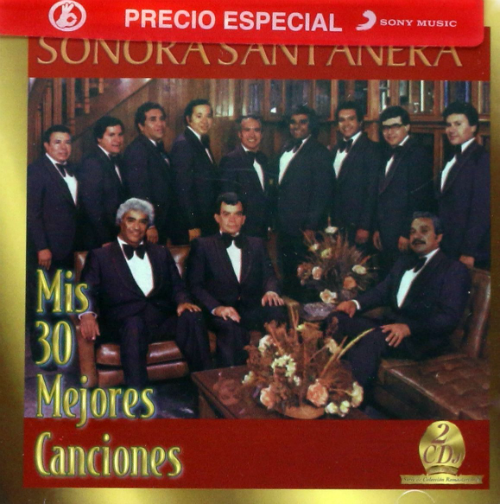 Santanera Sonora (2CDs Mis 30 Mejores Canciones) Sony-625625 N/AZ