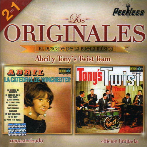 Abril y Tony's Twist Team (CD 2en1 Los Originales de la Buena Musica) 060350