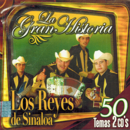 Reyes de Sinaloa (CD La Gran Historia 50 Temas, 2CDs) 96153