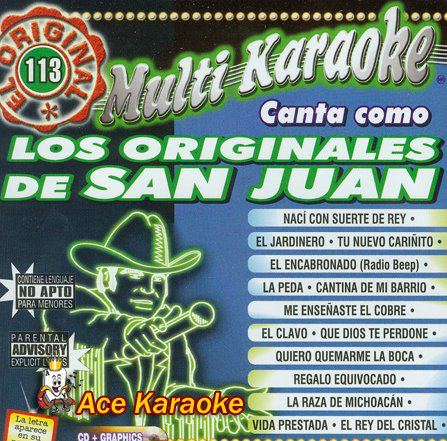 Originales De San Juan (CD MultiKaraoke Canta como:) OKE-0113