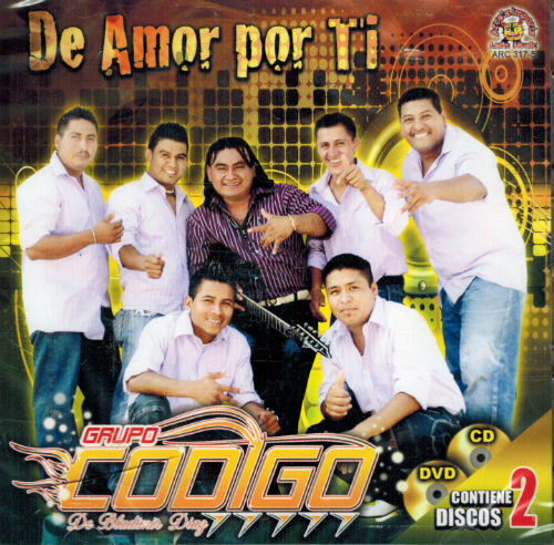 Codigo (De amor Por Ti, CD+DVD) Arc-31752