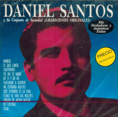 Daniel Santos (CD Y su Conjunto de Sociedad, Grabaciones Originales) SM-3015