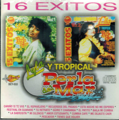 Lyla Y Tropical Perla Del Mar (CD 16 Exitos) Dcy-033 OB