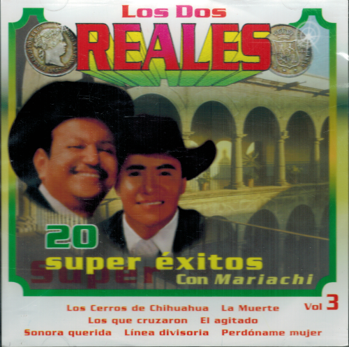Dos Reales (CD 20 Super Exitos con Mariachi) CDLD-1055