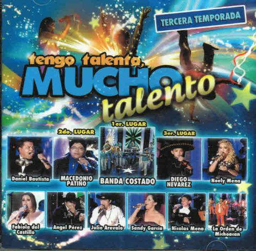 Tengo Talento, Mucho Talento, 3er. Temporada (CD Varios Artistas) MMB-9039