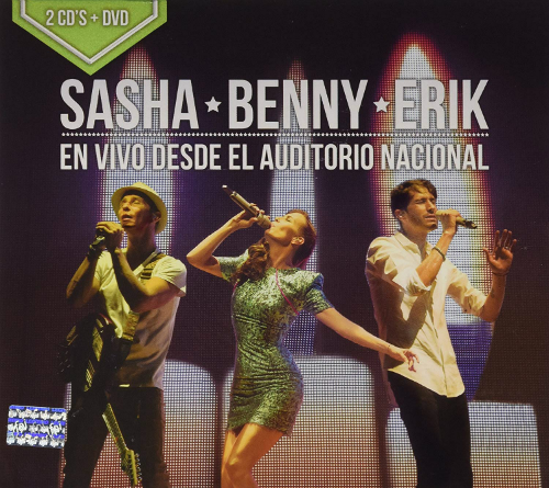 Sasha - Benny - Erik (En Vivo desde el Auditorio Nacional, 2CD+DVD) 888837928526