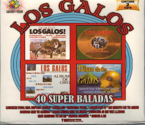 Galos (40 Super Exitos 2CDs) Macd-7065