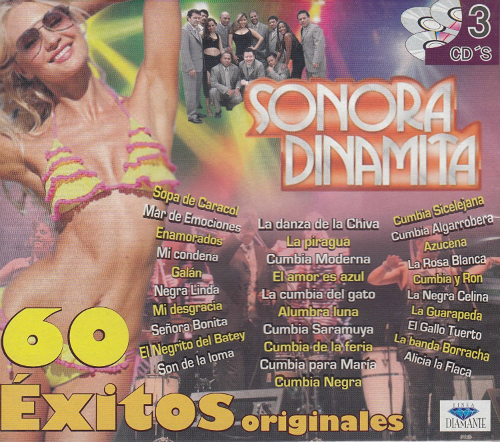 Dinamita Sonoraa (60 Exitos Box Set 3CDs) Tricdd-10170