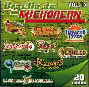 Orgullo de Michoacan Vol. 10 (CD Varios Artistas) Dbcd-382