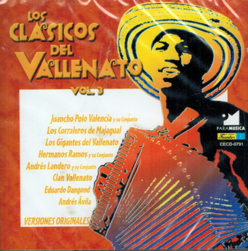 Clasicos del Vallenato (CD Vol. 3 Varios Artistas) Cecd-0791