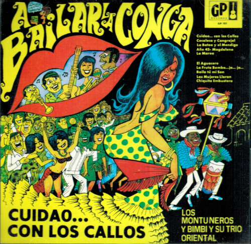 Montuneros y Bimbi y su Trio Oriental (CD A Bailar La Conga) Mcd-10069