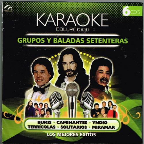 Karaoke Colection (6CD Grupos y Baladas Setenteras) 7509979027924