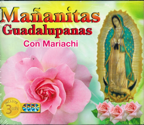 Mananitas Guadalupanas con Mariachi (Varios artistas, 3CD) Dbcd-1141