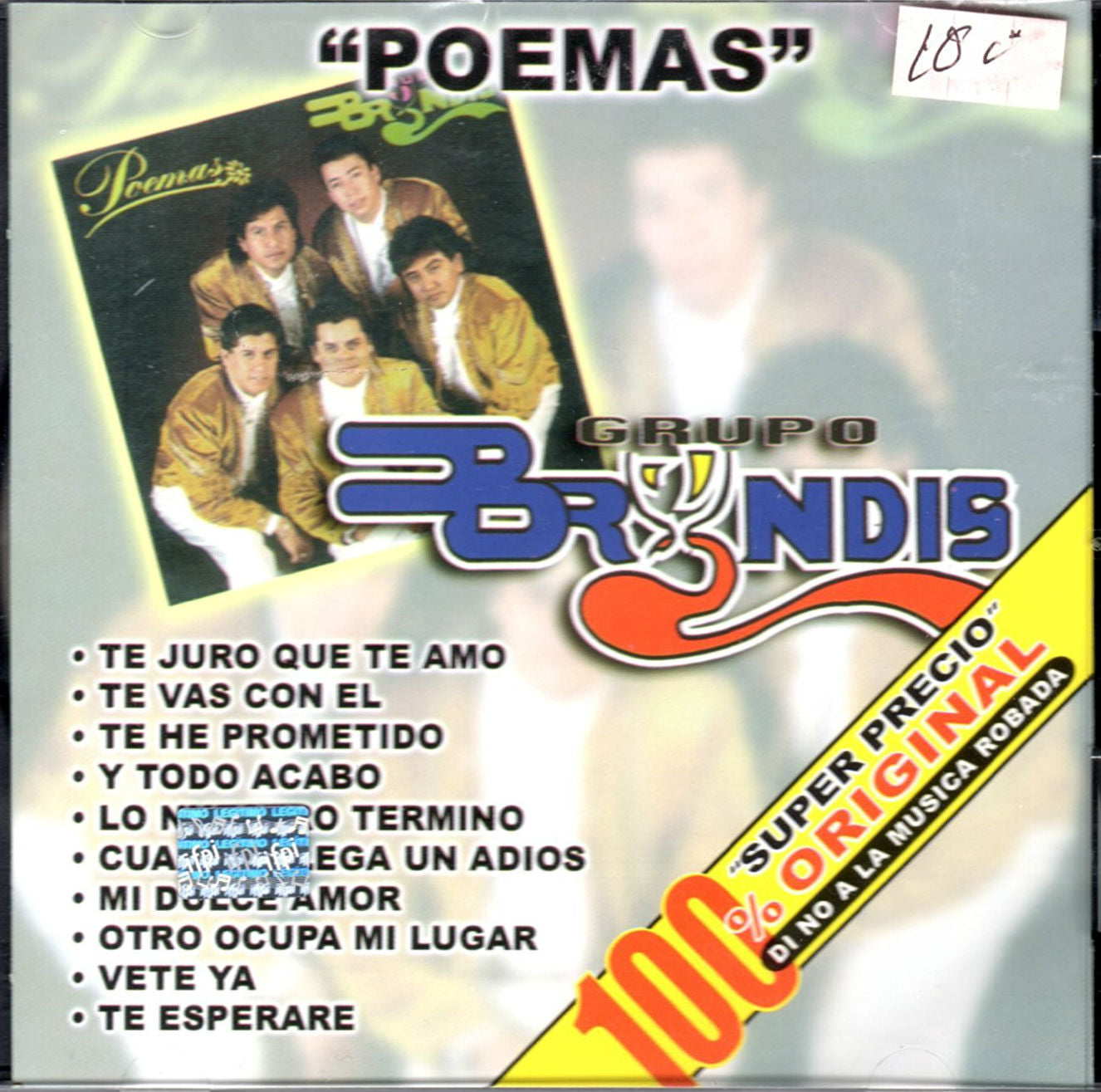 Bryndis (CD Poemas) Disa-90559 – Musica Tierra Caliente