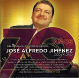 Jose Alfredo Jimenez (70 Anos del Mejor Compositor de Mexico 3CD+DVD) 190758026329