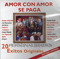 Amor con Amor se Paga (CD Personalidades 20 Exitos Originales) Mozart-7308