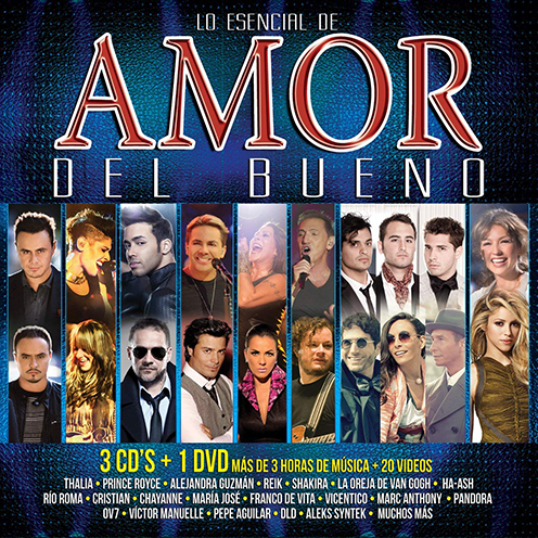 Amor Del Bueno (3CD+DVD Lo Esencial Vol#6) Sony-506600
