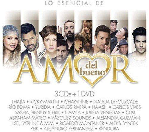Amor Del Bueno (3CD-DVD Lo Esencial Vol#7) Sony-519824