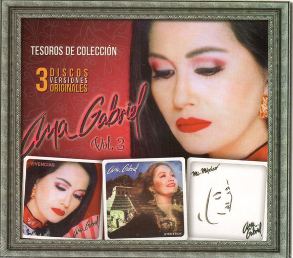 Ana Gabriel (3CD Vol#3 Tesoros De Coleccion Mi Mexico) SMEM-91786 N/AZ