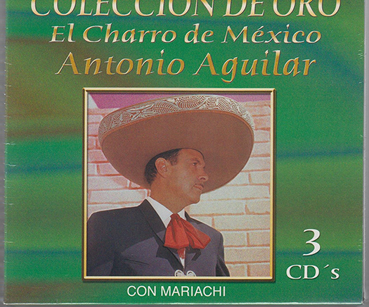 Antonio Aguilar (3CD Coleccion De Oro El Charro De Mexico) Musart-3596 OB