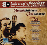 Antonio Bribiesca & Cuco Sanchez (CD 80 Aniversario 24 Rancheras) Wea-5793051