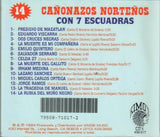 14 Canonazos Nortenos (CD Con 7 Escuadras, Varios Artistas) KM-017 CH
