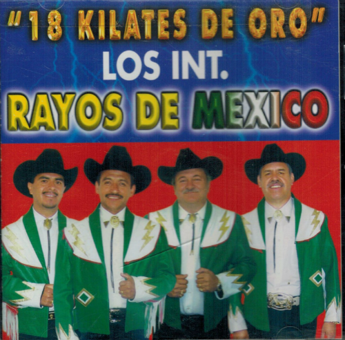 Internacionales Rayos de Mexico (CD 18 Kilates de Oro) FD-052