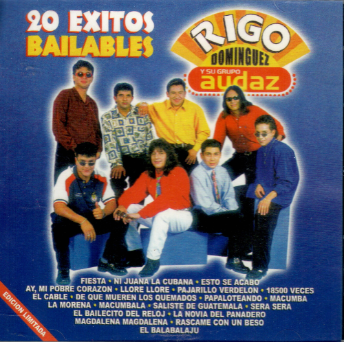 Rigo Dominguez y su Grupo Audaz (CD 20 Exitos Bailables) Super-542185