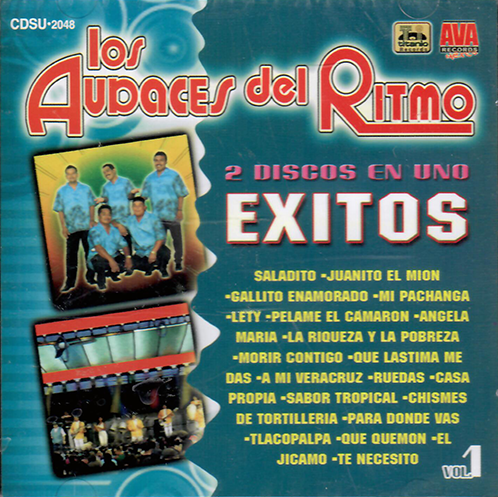 Audaces Del Ritmo (CD 2 Discos En Uno Volumen 1) Tanio-2048