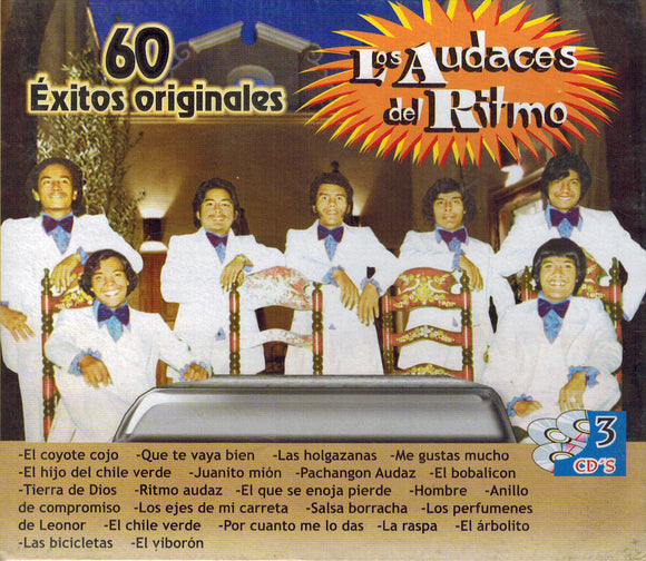 Audaces Del Ritmo (60 Exitos Originales 3CD Box Set TRICD-3329)