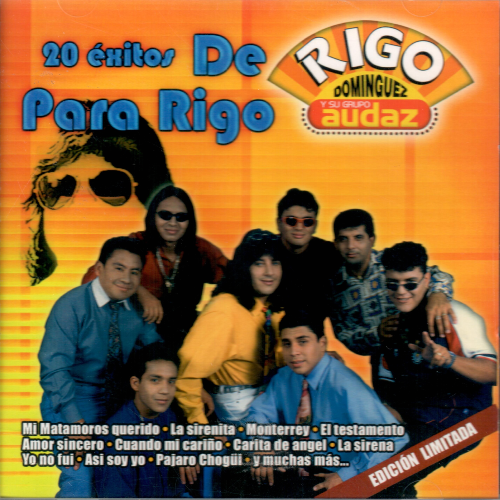 Rigo Dominguez Y Su Grupo Audaz (CD De Rigo Para Rigo) Super-542207