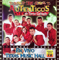Autenticos De Tierra Caliente (CD En Vivo Texas Music Hall) ARCD-561