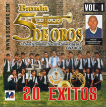 Cinco De Oros  (CD 20 Exitos Volumen 1) Dm-067
