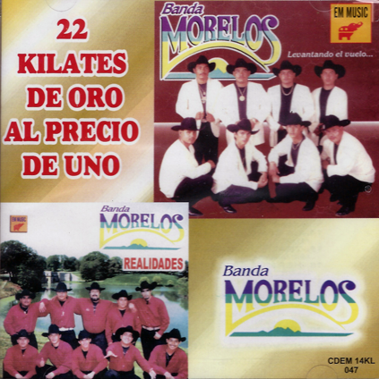 Morelos, Banda (CD 22 Kilates De Oro) EM-047 ob