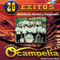 Ocampelia, Banda (CD 20 Exitos Rancheras, Gustos y Zapateados) Arpon-2162 ob